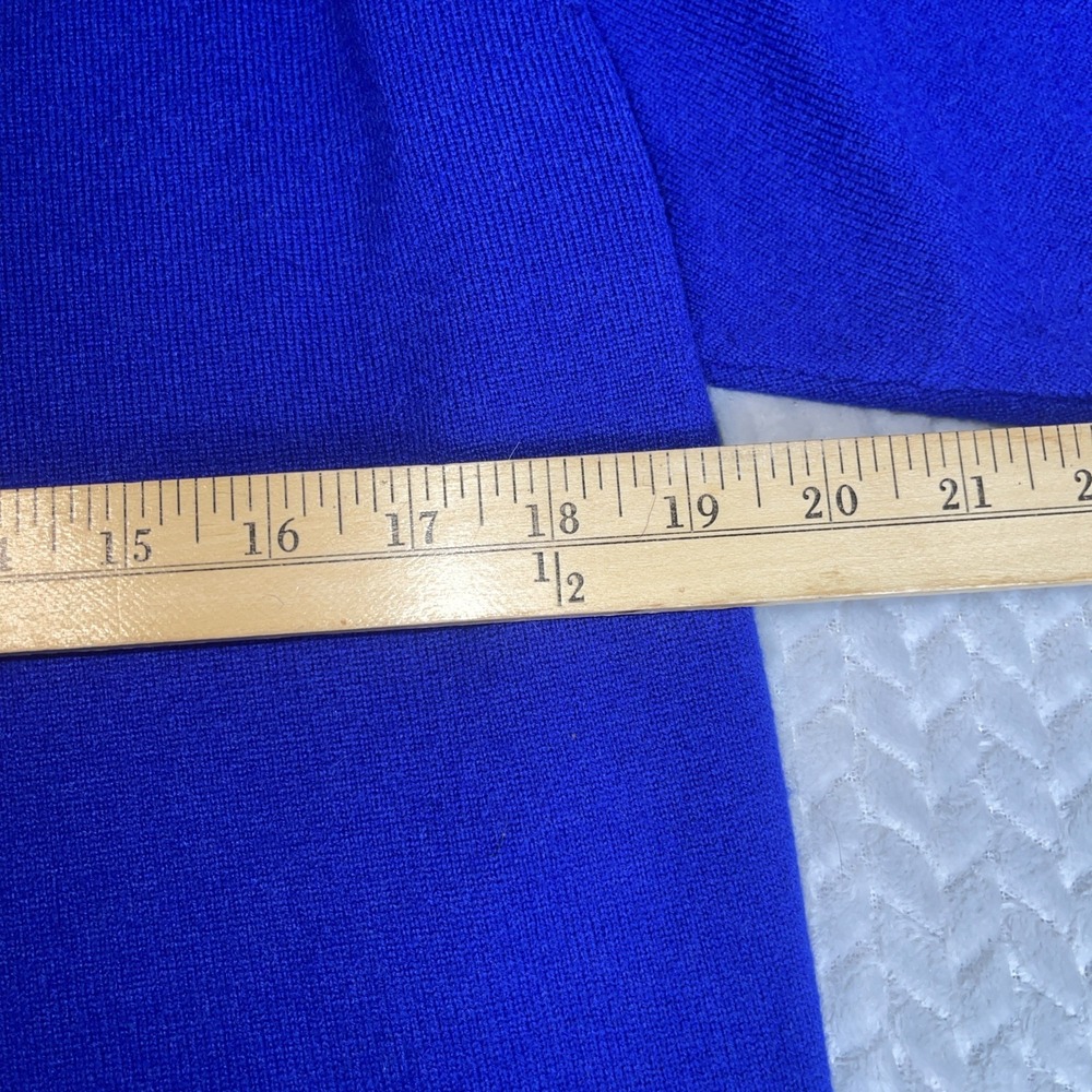 Donna Karan Collection  Blue Oversized Cashmere Sweater /Tunic Size S‎ - Picture 5 of 9